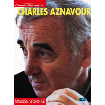 Afbeelding van Hal Leonard Aznavour: Collection Grands Interprètes songboek voor piano, gitaar en zang