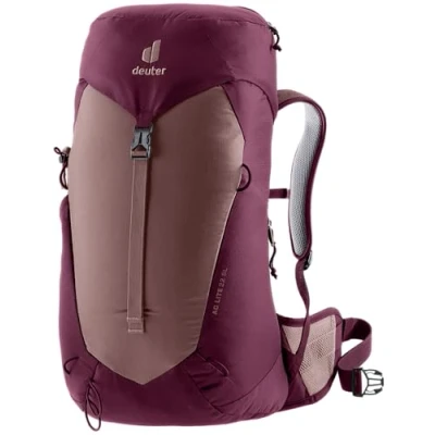 Afbeelding van Deuter Ac Lite 22 SL Wandelrugzak voor dames, Ashrose cassis, Largo, Minimalistisch