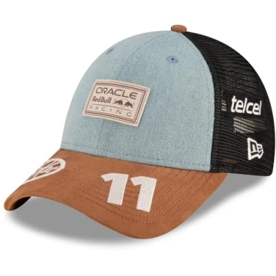 Afbeelding van New Era Tsjechische pet Perez F1 Red Bull GP Austin 9Forty, verstelbaar, uniseks, marineblauw, Eén Maat