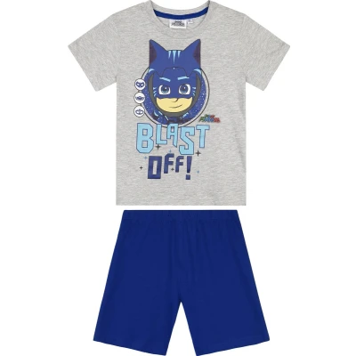 Afbeelding van PJ Masks Jongens Pyjama grijs Maat 116