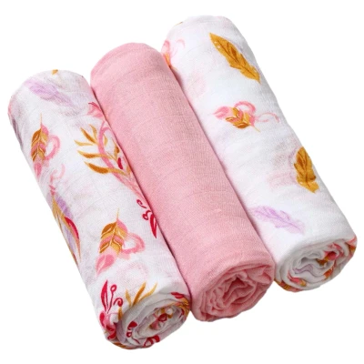 Afbeelding van Baby Ono Bamboo Feathers 3 Stuks Hydrofiel Luiers 397/07
