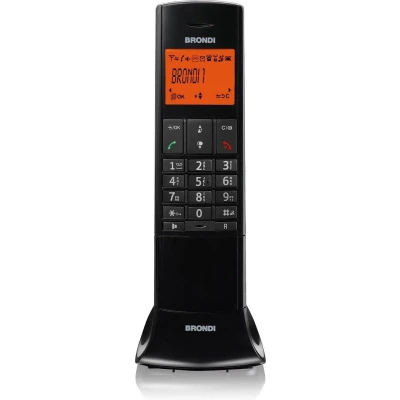 Afbeelding van Brondi Lemure DECT telefoon Zwart Nummerherkenning