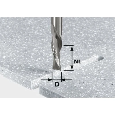 Afbeelding van Festool Accessoires HW Spi D12/42 LD ss S12 Spiraalgroeffrees 492656