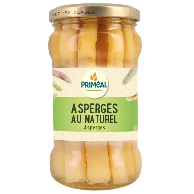 Afbeelding van Primeal Asperges Conserve Bio, 280 gram