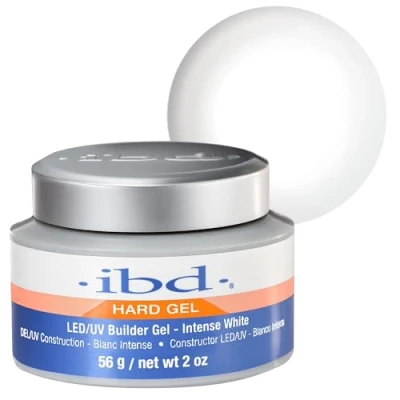 Afbeelding van ibd Hard Gel LED/UV Builder Intense White 56 gr