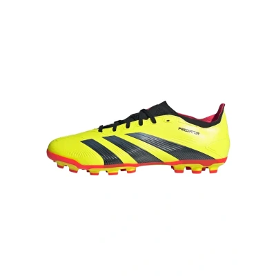 Afbeelding van adidas Performance Predator League LOW AG Voetbalschoenen met Kunststof noppen team solar yellow core black red, Heren, Maat: 44 2/3