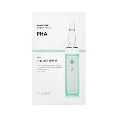 Afbeelding van MISSHA Mascure peeling Solution Sheet Mask PHA gezichtsmasker Koreaanse cosmetica doekmasker verzorging vochtset 3 stuks