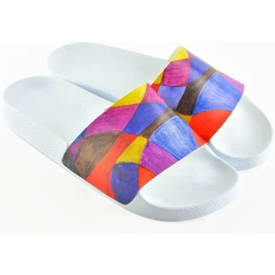 Afbeelding van GOBY Kleuren Slippers Sandalen Handgemaakt Premium Kwaliteit Maat 41