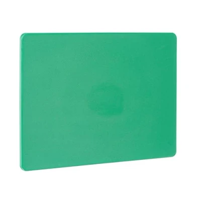 Afbeelding van HENDI Snijplank, HACCP, tweezijdig te gebruiken, glad, minimaliseert het bot worden van messen, GN1/2, 325x265x(H)10mm, LPDE kunststof, groen