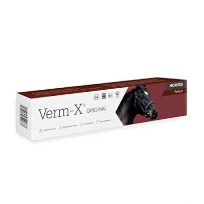 Afbeelding van Verm X Pellets voor paarden, 250 g. In plaats van chemische wormkuur paarden een natuurlijke controle interne parasieten met de bewezen kruidenrecept.