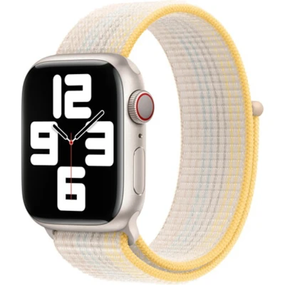 Afbeelding van Apple Watch Strap 45mm Starlight Sport Loop