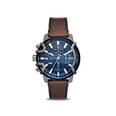 Afbeelding van Diesel heren Griffed horloge DZ4604 in de kleur Antraciet