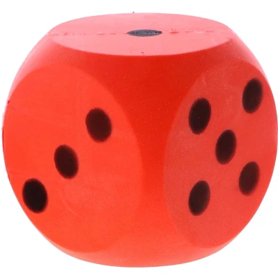 Afbeelding van Basic Dobbelsteen Soft Rood 16 Cm