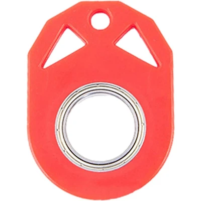 Afbeelding van Cazy Ninja Fidget Spinner Sleutelhanger Keychain Anti stress Rood