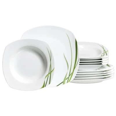 Afbeelding van Ritzenhoff &amp; Breker Eetservies Graphic (set, 12 delig)