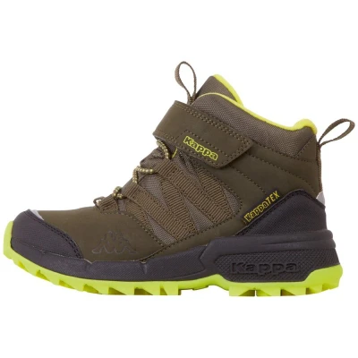 Afbeelding van Kappa Outdoorschoenen voor kinderen, Maat: 25, Army/lime Textiel/ synthetisch