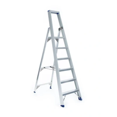 Afbeelding van Enkele trapladder 6 treden Atom