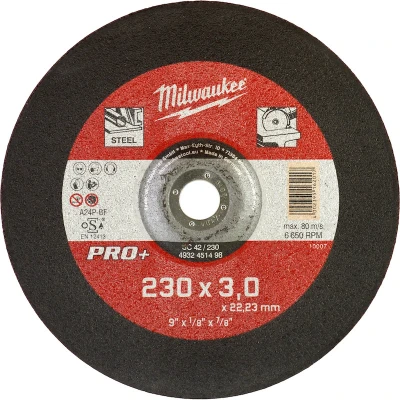Afbeelding van Milwaukee Accessoires Metaaldoorslijpschijf SC42 230 x 3 PRO+ 25 stuks 4932451498