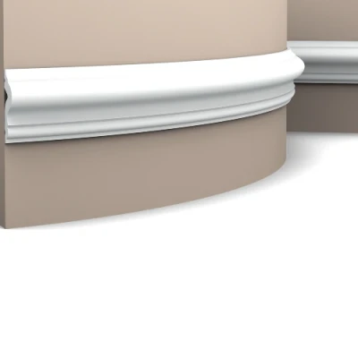 Afbeelding van Orac PX175F wandlijst 200x5x1.7 cm voor flexibele decoratieve afwerking van wanden en plafonds