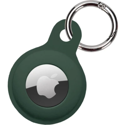 Afbeelding van Jumada&#039;s Sleutelhanger Airtag Apple Siliconen Groen AirTags