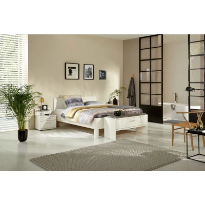 Afbeelding van Bed Bienne Rondo 180x200 cm alpine wit