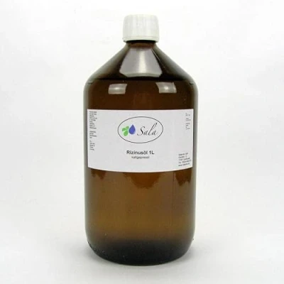 Afbeelding van Sala Ricinusolie koudgeperst Ph. Eur. 1000 ml (1 L glazen fles)