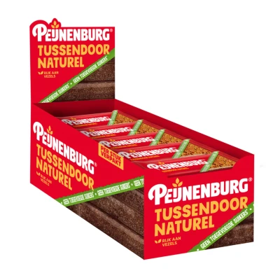 Afbeelding van 20x Koek Peijnenburg naturel zonder toegevoegde suiker 27 gram