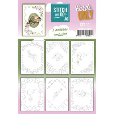 Afbeelding van Stitch and Do Cards Only Set 10