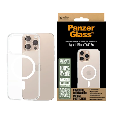 Afbeelding van PanzerGlass Apple iPhone 16 Pro Max Wit MagSafe HardCase Clear