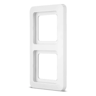 Afbeelding van REV 0501610551 Aquacombi, frame 2 voudig voor schakelaar en stopcontactafdekking, wit