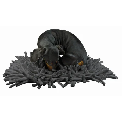 Afbeelding van Eat Slow Live Longer Play Snuffelmat Grijs 44 x 28 cm