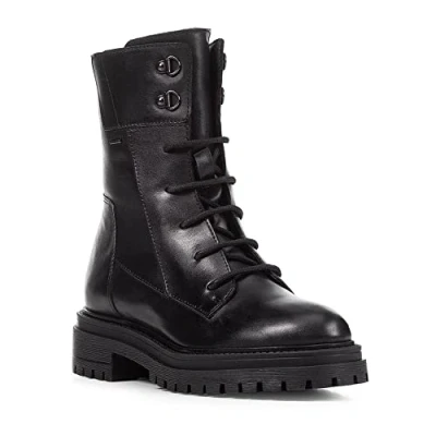 Afbeelding van Geox Dames D Iridea B ABX enkellaars, zwart, 37 EU