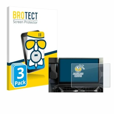 Afbeelding van BROTECT Screenprotector voor Dacia Duster Infotainment System (2024) Folie Beschermfolie Beschermglas matte (3 Stuks)
