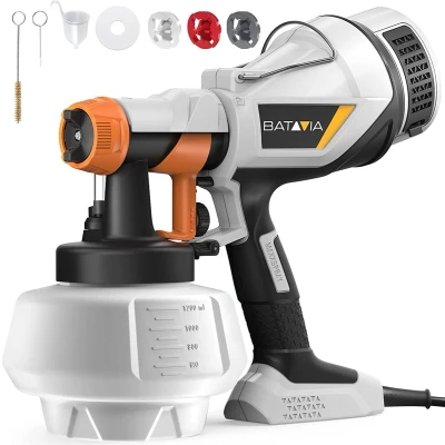 Afbeelding van Verfspuit 500W Incl. Accessories Geschikt voor binnen en buitenmuren, primer, latex Maxxseries