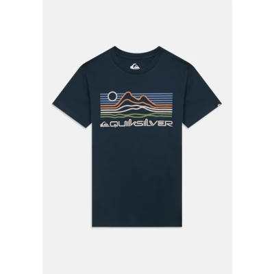 Afbeelding van Quiksilver Tshirt print voor kinderen, Maat: 164, Dark navy