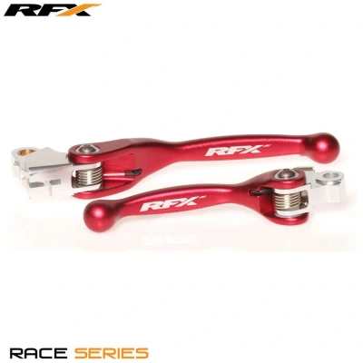 Afbeelding van RFX Race Series Gesmede Flexibele Hendels Rood Yamaha YZ250F YZ450F 2009 2017