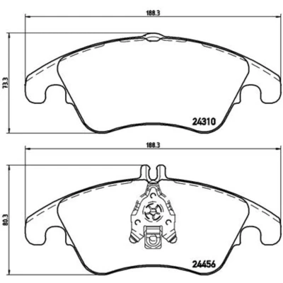 Afbeelding van Brembo Remblokset P 50 069