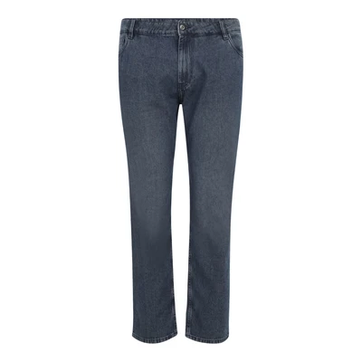 Afbeelding van TOM Tailor PLUS SIZE Jeans Tapered Fit, Heren, Maat: 44x32, Used mid stone blue denim