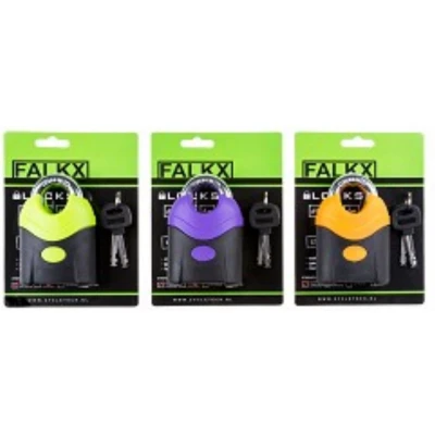Afbeelding van FALKX Hangslot Multi 72 mm gehard staal, assorti kleur