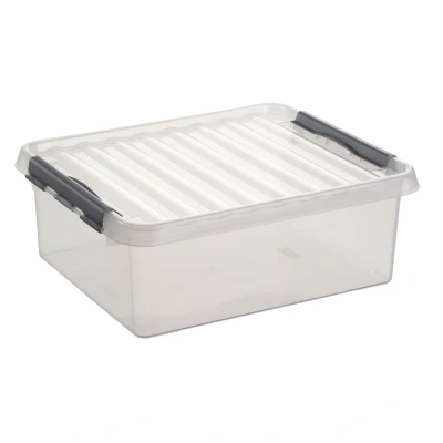 Afbeelding van SUNWARE Q Line Box 25 liter 50 x 40 18cm transparant
