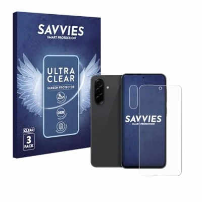 Afbeelding van Savvies Screenprotector voor Samsung Galaxy A36 (Voor+Camera) Folie Beschermfolie transparant (6 Stuks)