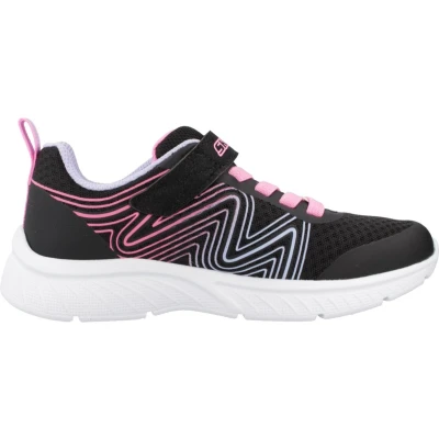 Afbeelding van Skechers Microspec Plus Swirl Sweet, sportschoenen voor kinderen en jongens, Zwart, 43 EU