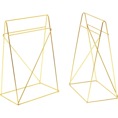Afbeelding van Kare Design Polar bureauvoet goud 2st