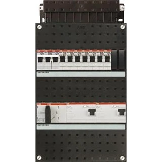 Afbeelding van ABB Hafonorm groepenkast HAD3433 44K+H44 3 fase 7 groeps