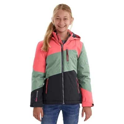Afbeelding van killtec Meisjes Functioneel jack met capuchon Lynge GRLS JCKT B, coral pink, 176, 35490 000