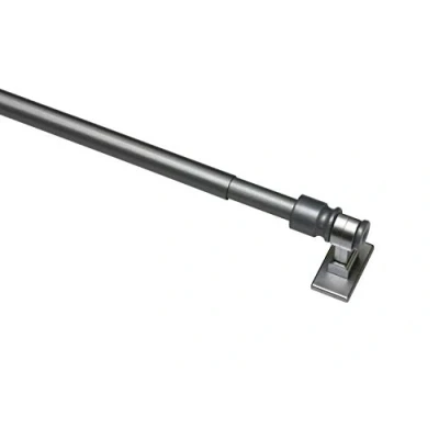 Afbeelding van Gardinia Gordijnroede voor valletjes, Ø12 mm, mat zilver, 120 225 cm