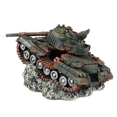 Afbeelding van Aqua Della Aquariumdecoratie Vissen Tank L 25,7x17,9x16,3cm 1st