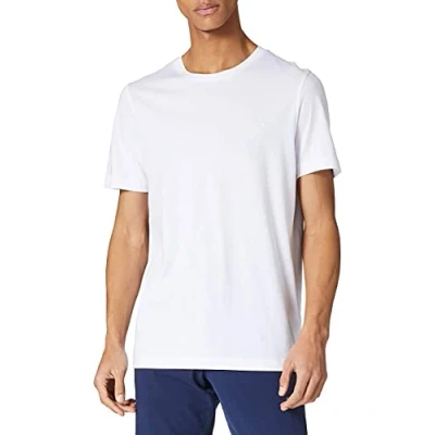 Afbeelding van camel active MIT Rundhals AUS Organic Tshirt basic, Heren, Maat: 5XL, Broke white