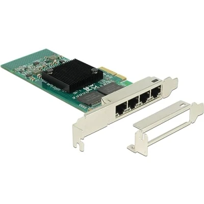 Afbeelding van Delock PCI Express kaart &gt; 4 x Gigabit LAN
