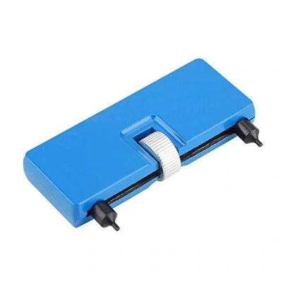 Afbeelding van Verstelbare rechthoek horloge achterkant van de behuizing Cover Opener Remover Press Closer Batterij Vervangen Horlogemaker Tool (Ronde Tip)